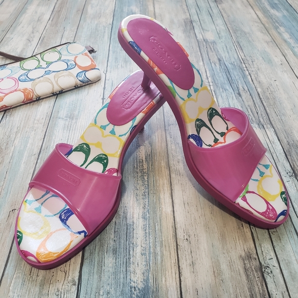 Coach Shoes - Coach Nichelle Jelly Sandals